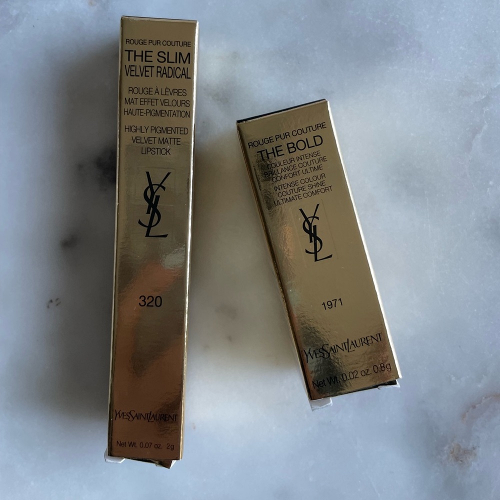 NIB YSL the slim velvet radical in 320 + gift - Picture 11 of 12